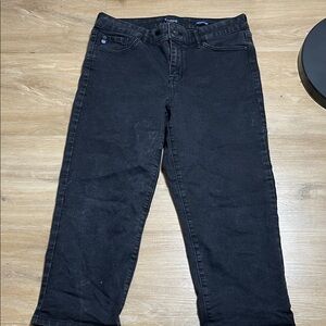 Chaps Women's Black Relaxed Jeans